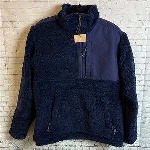 Alps & Meters NWT 1/2 Zip Fleece Jacket Men’s Medium Gorpcore Winter Luxury